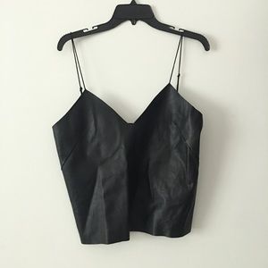 Black Zara Spaghetti Strap Tank